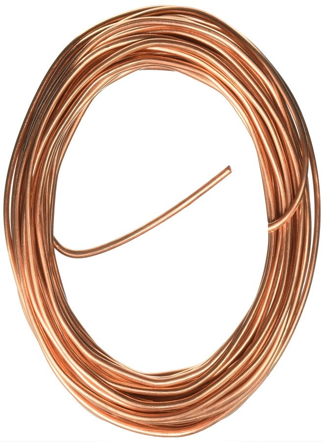 ART IFACT 20 Meters of Bare Copper Wire - Dead Soft - 99.9% Pure Copper Wire - Without Enameled - DIY Jewellery, Artistic & Science Projects (17 Guage (1.422mm))